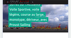 Desktop Screenshot of news.proust-sailing.com