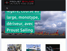 Tablet Screenshot of news.proust-sailing.com